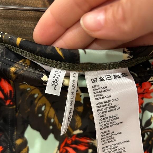 High waisted swim bottoms. - Picture 2 of 3